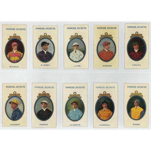 1250 - Taddy - Famous Jockeys (no frame), complete set in pages, VG cat value £875