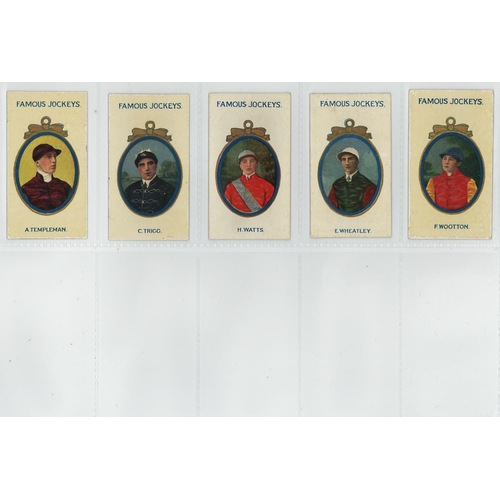 1250 - Taddy - Famous Jockeys (no frame), complete set in pages, VG cat value £875