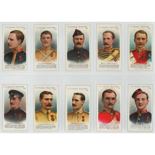 1258 - Taddy - VC Heroes Boer War (41-60), complete set in pages, G - VG cat value £600