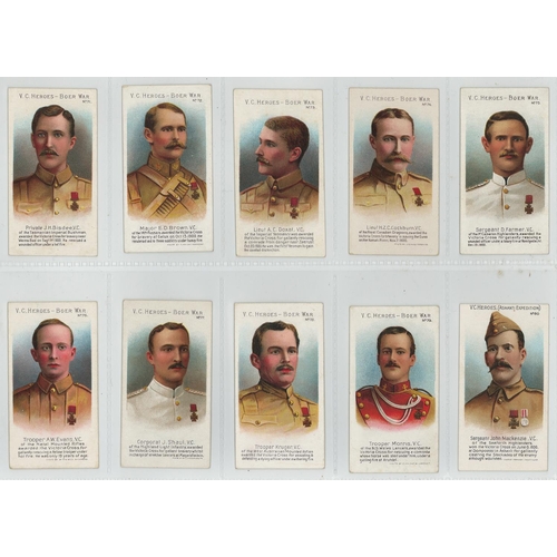 1259 - Taddy - VC Heroes Boer War (61-80), complete set in pages, G - VG cat value £600