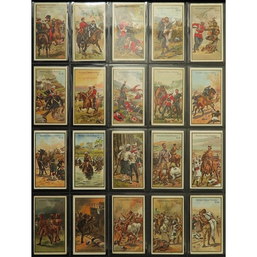 1260 - Taddy - Victoria Cross Heroes (21-40), complete set in a large page, VG cat value £1600