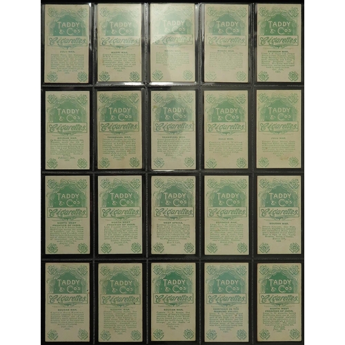 1260 - Taddy - Victoria Cross Heroes (21-40), complete set in a large page, VG cat value £1600