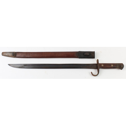 1424 - Bayonet 1907 pattern hook quillon good copy.