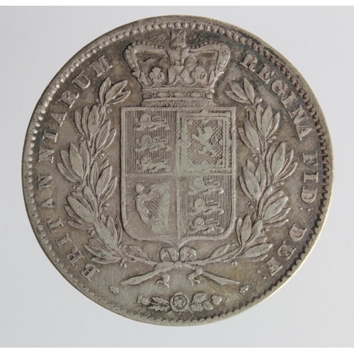 145 - Crown 1845 cinquefoils F-GF