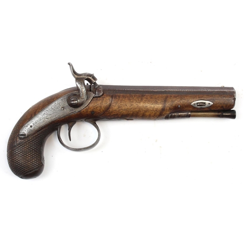 1465 - English percussion Pistol c1830 by 