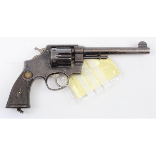 1492 - Great War .455 Cal, Smith & Wesson Service Revolver, barrel 6.5