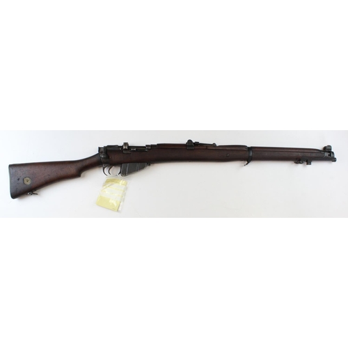 1538 - Scarce Great War SMLE MkIII Volley sight model. Correct spec with windage rear sight, magazine cut o... 