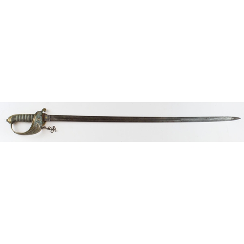 1567 - Sword Victorian 1927 pattern Naval Officers without scabbard.