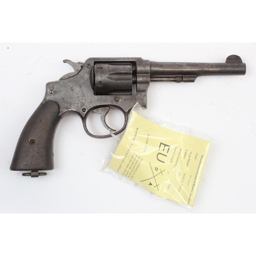 1570 - US lend lease WW2 .38 cal Smith & Wesson military Revolver. Barrel 5