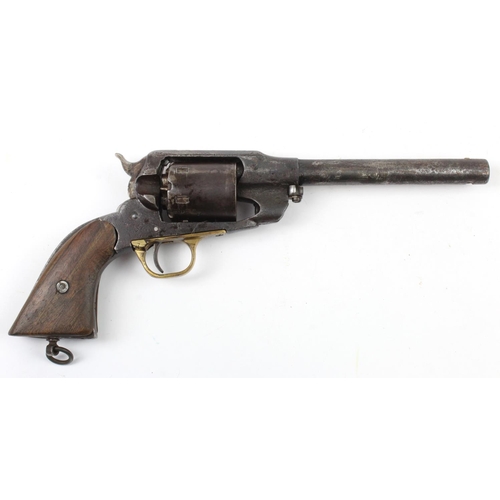 1571 - US Remington 19th century percussion revolver converted to rim fire.