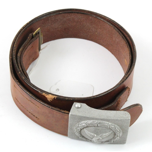 1672 - German Luftwaffe belt and buckle.