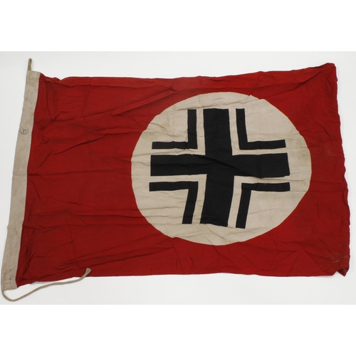 1698 - German Nazi Africa corps aircraft recognition flag balkenkruz dated 1942.