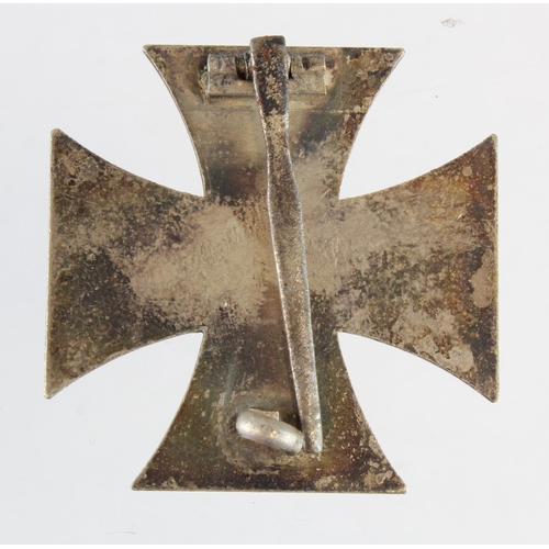 1721 - German Nazi Iron Cross 1st class unmarked.