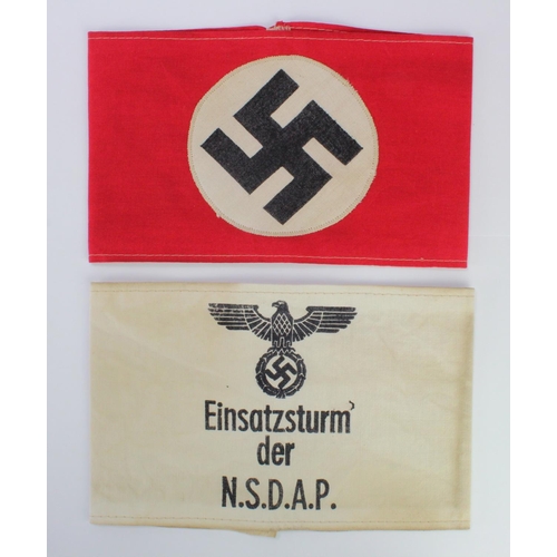 1757 - German NSDAP armbands 2x types