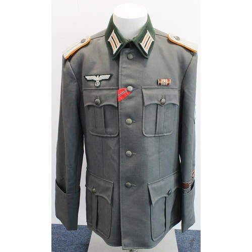 1777 - German Polizei Officers tunic for the Field Police, comes with mannequin bust.