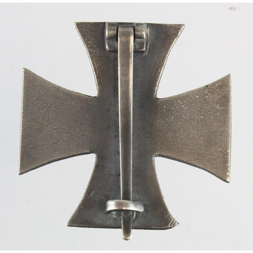 1834 - German WW1 Iron Cross 1st class private purchase solid construction example.