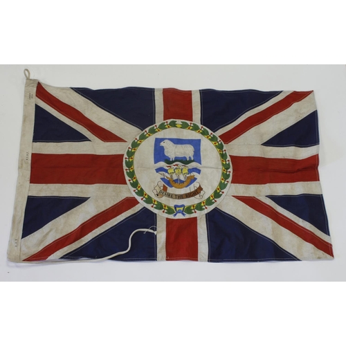 2040 - Falklands Island Flag dated 1978. Marked F.I.D.F which stands for the Falkland Islands Defence Force... 