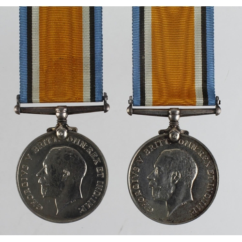 2041 - Family Casualty medals - BWM L-11641 Pte E G Pretty R.Fus Killed In Action with 4th Bn Presumed Dead... 