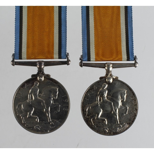 2041 - Family Casualty medals - BWM L-11641 Pte E G Pretty R.Fus Killed In Action with 4th Bn Presumed Dead... 