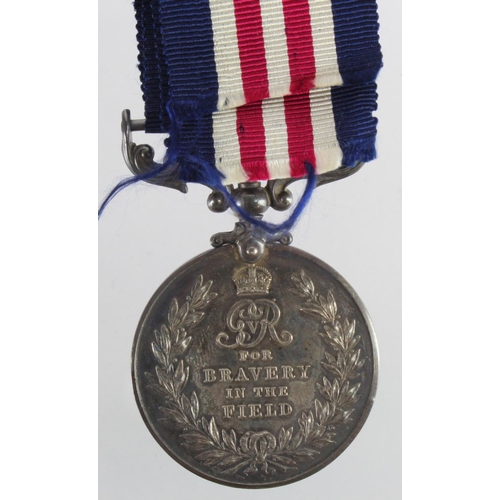 2114 - Military Medal GV, also entitled to the Bar, named (25466 Pte S J Harris 2/Bedf R). With box of issu... 