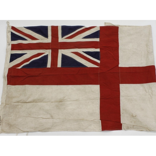 2210 - Royal Naval ensign flag 3x5 feet.