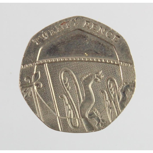 294 - Twenty Pence undated mule (2008) GEF