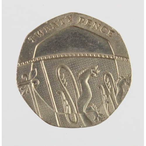 295 - Twenty Pence undated mule (2008) GEF