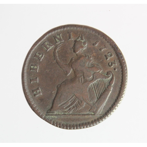 406 - USA Colonial, Wood's Halfpenny 1723 Fine.