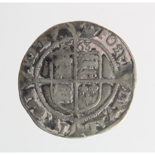 478 - Elizabeth I silver sixpence 1568 mm. Coronet, S.2562, VG/F