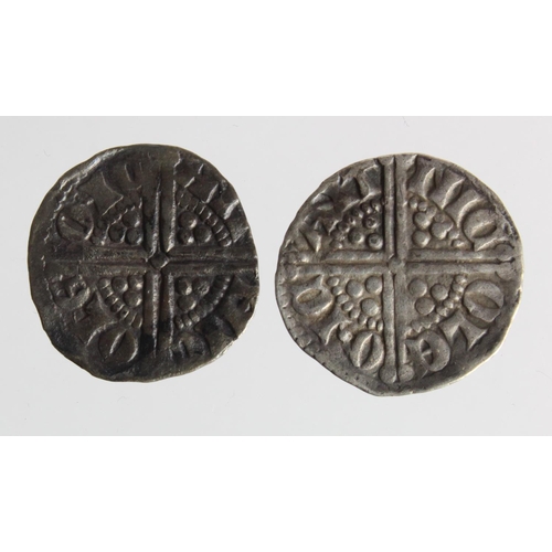 490 - Henry III (2) Long Cross pennies of Canterbury, moneyer Nicole: One Provincial Phase with star mintm... 