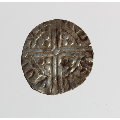 492 - Henry III Long Cross penny of London, 0.90g, clipped nVF