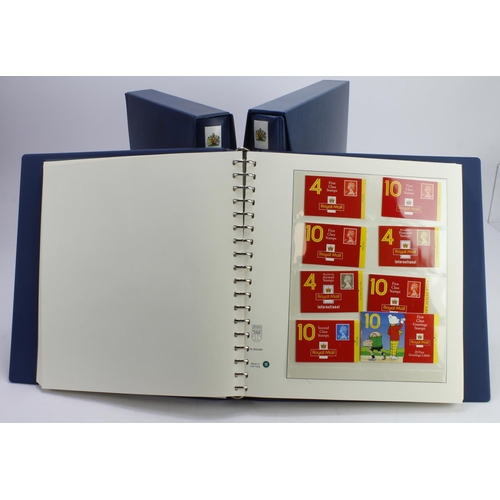 867 - GB - extensive modern Booklet collection in 3x Lindner Binders, just about all the booklets issued f... 