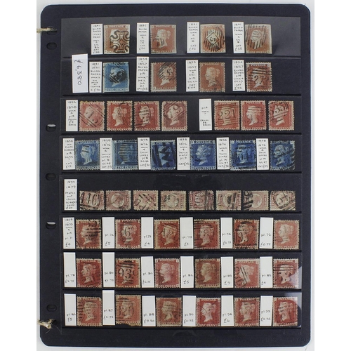 869 - GB - fine collection on hagners of QV including surface printed, up to GV high values. All neatly ar... 