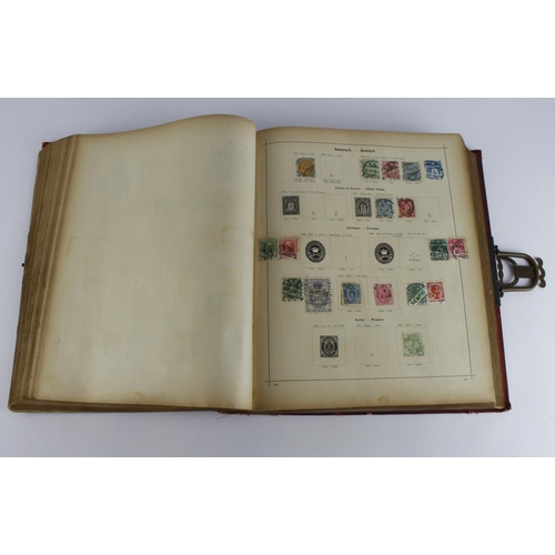 967 - Early Album Timbres Poste, large volume printed for stamps up to 1892, although a few later stamps a... 