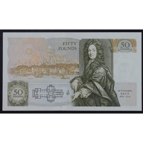 117 - Kentfield 50 Pounds (B361) issued 1991, scarce LAST RUN 'E30' prefix serial E30 999470 from Debden s... 