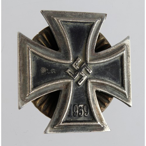 1720 - German Nazi Iron Cross 1st class private purchase screw back.