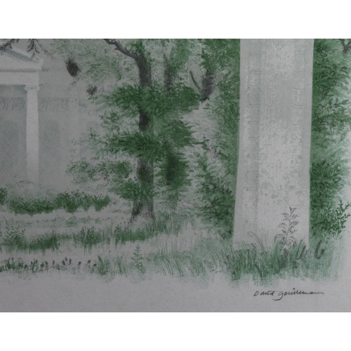 472 - Gentleman, David (b.1930) Limited edition lithograph (no.292/350) Titled, Garden Gate at Ikworth. Si... 