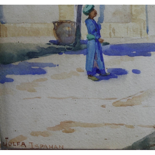 497 - MacGregor Wilson, Peter (Scottish, Circa 1856-1928) Watercolour titled Julfa Isphahan. Signed lower ... 