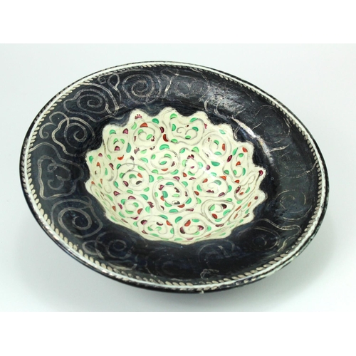 926 - Louise Powell. A wedgwood bowl designed & decorated by Louise Powell, circa 1916, impressed Wedgwood... 