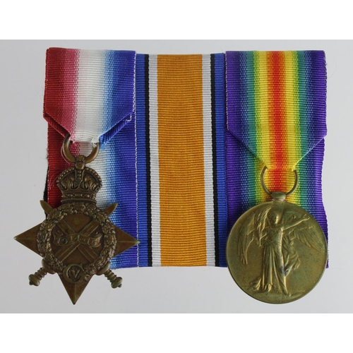 1029 - 1915 Star & Victory Medal to M2-076229 Pte F Levy ASC. (2)