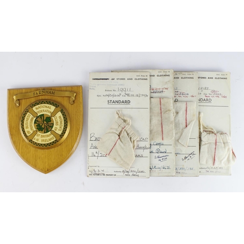 1113 - British Military sealed pattern badges (14th/20th Kings Hussars cap badge, RAPC collar badges, 4th/7... 