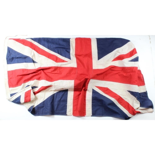 1114 - British military union Jack flag WW2 dated and WD marked 5x3.