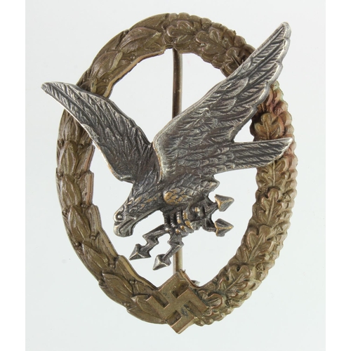 1299 - German Luftwaffe Radio Operators badge 