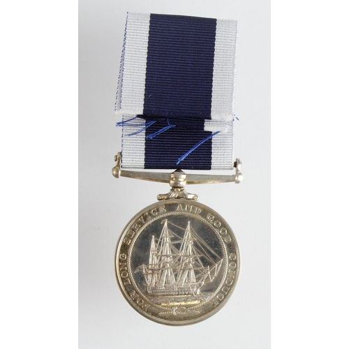 1590 - Naval LSGC Medal QE2 (DEI GRATIA) named JX.920108 R A Pawley LDG SEA. HMS Lynx