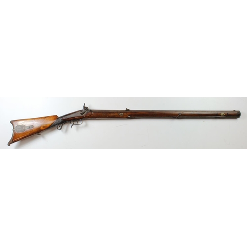 1897 - German Jaegar type sporting Rifle, octagonal barrel 33