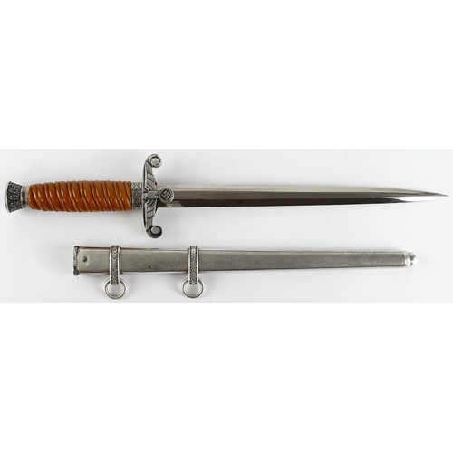 1898 - German Nazi Army Dagger with scabbard, no makers mark