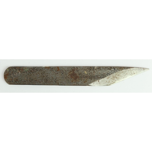 1950 - Japanese ? blade, very sharp, makers markings, unusual.