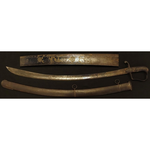 1955 - Light Cavalry Officers Sword 1796 pattern, blade 33