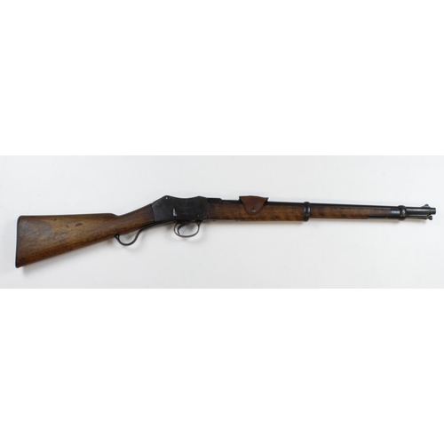 1957 - Martini Henry .577-450 Cavalry Carbine, slab sided receiver marked with crown over 'VR / ENFIELD / 1... 
