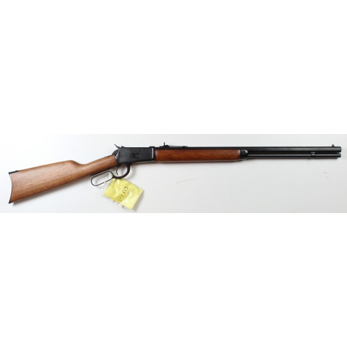 1967 - Outstanding replica of the Winchester M1892 Saddle Rifle, .357 Calibre, barrel heavy octagonal 23